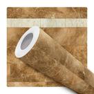 Papel de Parede Vinílico Mármore Pedra Marrom Sala Quarto