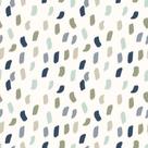 Papel de Parede Vinílico Mini Pinceladas azul, menta e cinza 4415 53cmx10m - Bobinex
