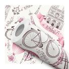 Papel De Parede Vinílico Paris França Torre Eiffel Quarto Menina 5m
