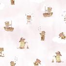Papel de Parede Vinílico Sonhos Ref 4250 ursinhos Rosa 52cm x 10m