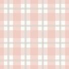 Papel de Parede Vinílico Xadrez quadros rosa e cinza claro revoada 4459 53x1000