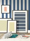 Papel de Parede Waverly Stripes Surface Stripe Azul SV2612