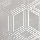 Papel de Parede White Swan Geométrico Cinza WS100001R