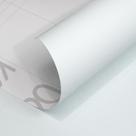 Papel de parede Yancorp Papel de contato branco fosco 40cm x 10m