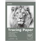 Papel de rastreamento Donyang 8,5x11" 112 folhas de 41 g/m2 para esboçar