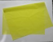 Papel de seda 50x70 amarelo médio ac74 - pacote com 100 folhas