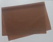 Papel de seda 50x70 caramelo 100% ac99 - pacote com 100 folhas