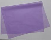 Papel de seda 50x70 orquidea claro ac27 - pacote com 100 folhas