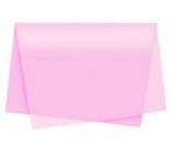 Papel de seda 50x70 rosa bebê ac 016 - pacote com 100 folhas