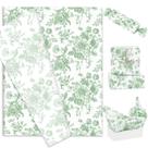 Papel de seda AnyDesign Sage Green Floral 14x20 polegadas 60 folhas