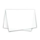 Papel De Seda Branco 60cm x 48cm Pacote com 100 Folhas