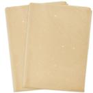 Papel de seda MR FIVE 30 folhas Kraft com glitter 50x70cm