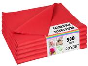 Papel de Seda PINWATT 500 Hojas 51x76 cm Rojo al por Mayor Papel de Seda PINWATT 500 Hojas 51x76 cm Rojo al por Mayor