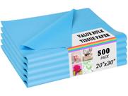 Papel de Seda PINWATT Azul Cielo 20x30 cm 500 Hojas Papel de Seda PINWATT Azul Cielo 20x30 cm 500 Hojas