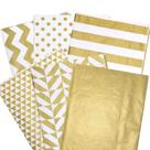Papel de seda Whaline Metallic Gold 180 folhas 50x35cm