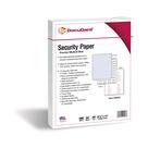 Papel de segurança DocuGard Medical 24 libras 8,5 x 11 azul 500 folhas