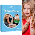 Papel de tatuagem temporário imprimível MECOLOUR para impressora a LASER Papel de tatuagem temporário imprimível MECOLOUR para impressora a LASER
