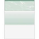 Papel de verificação DoCugard Green Marble Top 8,5 x 11 polegadas 24 libras 500 folhas
