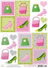 Papel Decoupage 3D c/ Hot Stamping 22,8 x 30,8cm