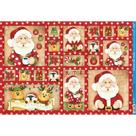 Papel Decoupage Natal Litoarte PDN - 130 - Papai Noel, Renas, Pinguins 50 X 34,3cm