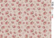 Papel Decoupage Opapel 30x45cm 2403 - Estampa Flores Micro I Opa