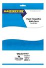 Papel Dupla Face A4 220g Matte Masterprint 200 F Cor Branco