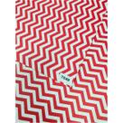 Papel dupla face vermelho/zig zag VMP 48X66cm