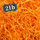 Papel enrugado laranja fluorescente ZEBMOON de 0,9 kg