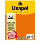 Papel Filicolor A4 180g Laranja C/ 50 Folhas UP 25003 - Usapel Papel Filicolor A4 180g Laranja C/ 50 Folhas UP 25003 - Usapel