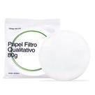 Papel Filtro Qualitativo 80g 12,5cm ou 125mm c/500und
