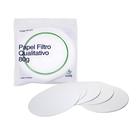 Papel Filtro Qualitativo 80g 15cm ou 150mm c/100und Papel Filtro Qualitativo 80g 15cm ou 150mm c/100und