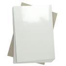 Papel Foto Adesivo 115g A4 Glossy Branco Brilhante com 20 folhas