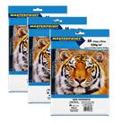 Papel Fotográfico 230g Premium A4 Brilhante Glossy Adesivo À Prova Dágua Masterprint