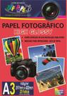 Papel Fotográfico A3 Glossy 180 gramas Off Paper - 20 Folhas