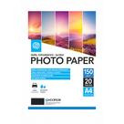Papel Fotográfico A4 150g 20Folhas Brilhante Alta Qualidade Impressão Jato de Tinta Resistente