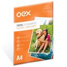 Papel fotografico a4 180g 10 folhas 210x297mm oex pf10