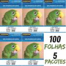 Papel Fotográfico A4 Adesivo Glossy 115g 100 Folhas Masterprint