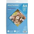 Papel Fotográfico A4 Glossy 120g 50 Folhas Multilaser