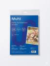 Papel Fotográfico A4 Glossy 120g 50 Folhas Multilaser