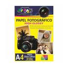 Papel Fotográfico A4 Off Paper 180g High Glossy 50 Folhas