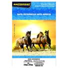 papel fotográfico auto adesivo glossy 130g 20 folhas master print