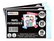 Papel Fotográfico Brilhante 10x15 Cm 260g 4000 Folhas