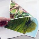 Papel Fotográfico Dupla Face 120g A4 Branco Brilhante Resistente à Água / 50 Folhas