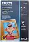 Papel fotográfico Epson Glossy 10 x 15 cm para impressora a jato de tinta de 50 folhas Papel fotográfico Epson Glossy 10 x 15 cm para impressora a jato de tinta de 50 folhas