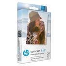 Papel Fotográfico HP Sprocket 2x3 Premium Zink - 20 Folhas com Adesivo Papel Fotográfico HP Sprocket 2x3 Premium Zink - 20 Folhas com Adesivo