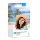 Papel fotográfico HP Sprocket Zink com suporte adesivo 3,5 x 4,25", pacote com 50