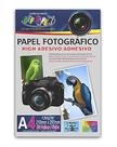 Papel Fotografico Inkjet A4 High Adesivo 130G.