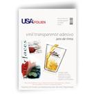 Papel Fotografico Inkjet A4 Vinil Adesivo Transparente