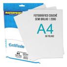 Papel fotografico matte fosco 170g a4 100 folhas