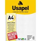 Papel goffrata a4 180g c/ 50 folhas branco - usapel Papel goffrata a4 180g c/ 50 folhas branco - usapel